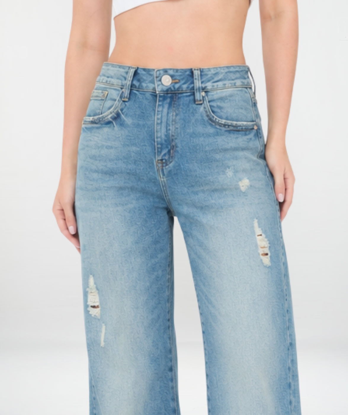 JEAN WIDE LEG MAIA