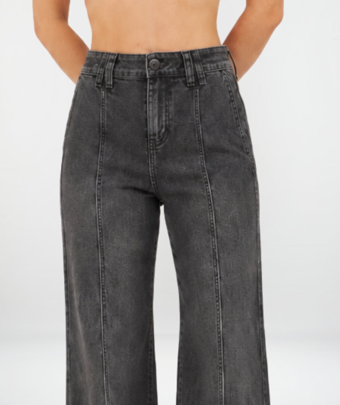 Jean Wide Leg Shus