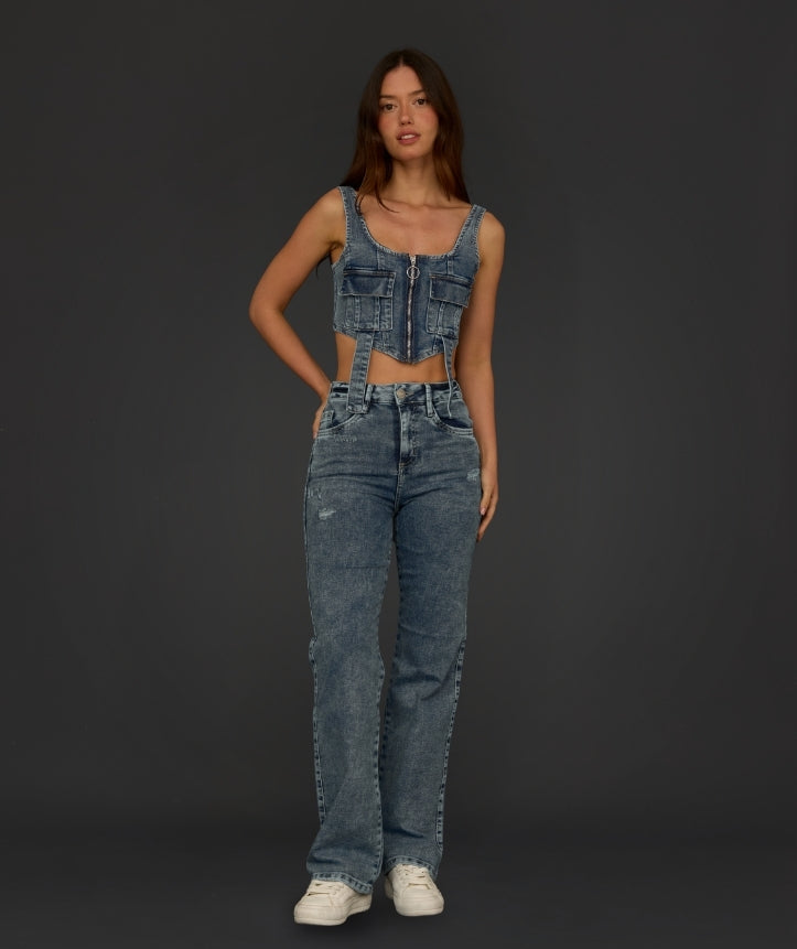 CROP TOP CARGO VICTORIA