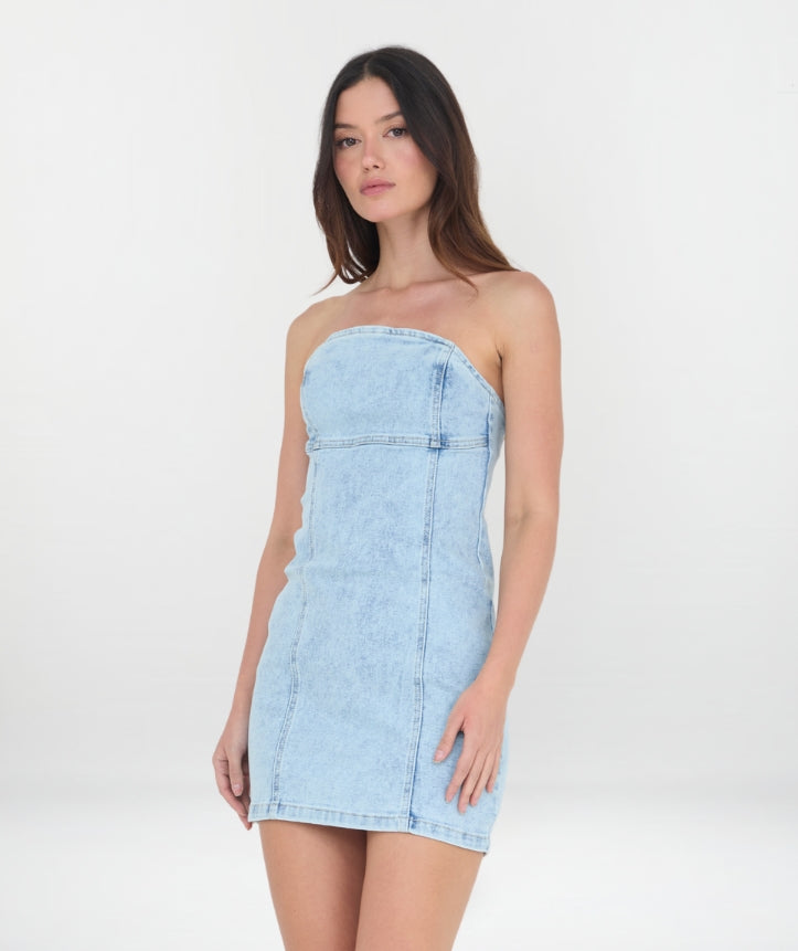 VESTIDO CORTO LICRADO YANY