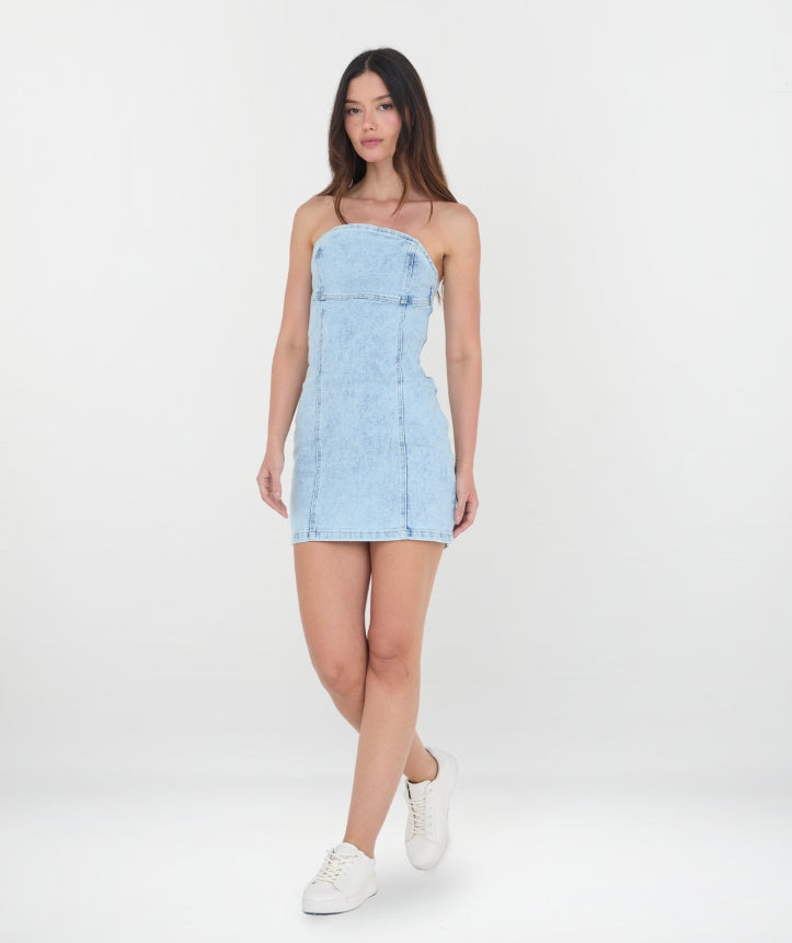 VESTIDO CORTO LICRADO YANY