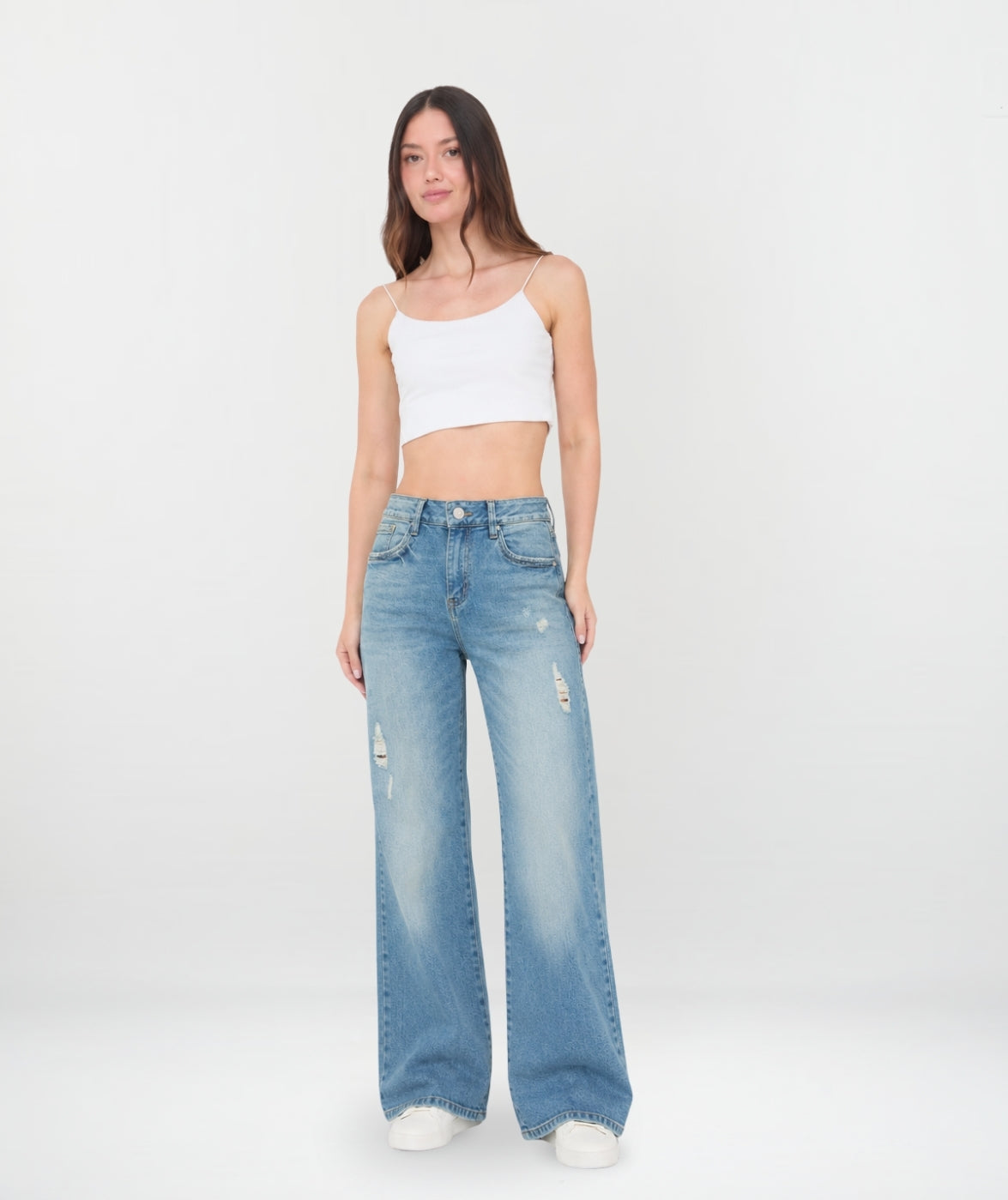 JEAN WIDE LEG MAIA
