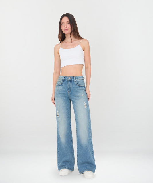 JEAN WIDE LEG MAIA