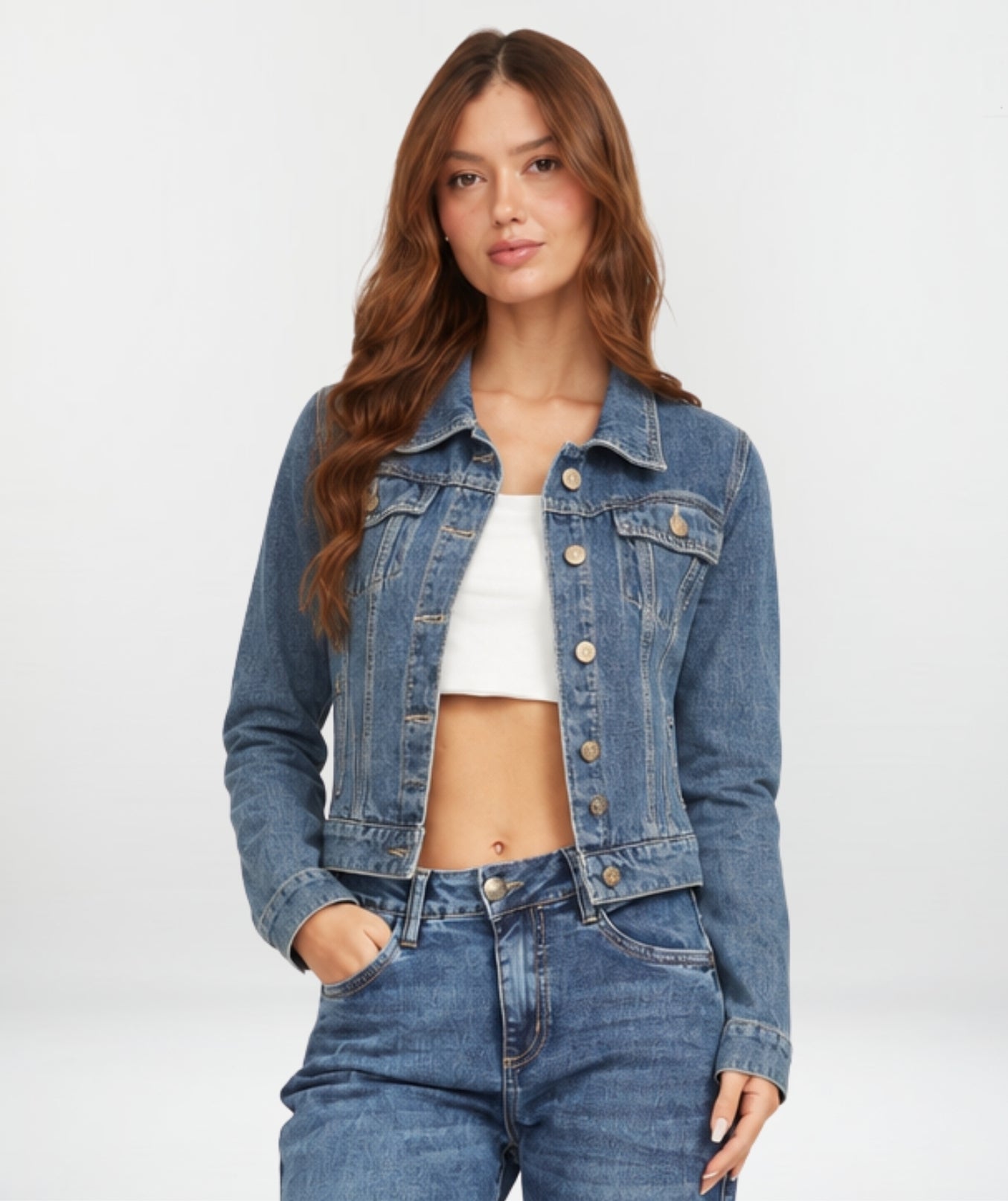 CHAQUETA CORTA DAMA RIGIDA TEMPO