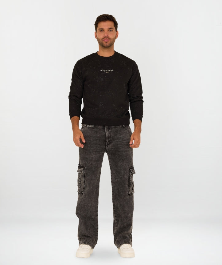 PANTALON BOTA RECTA CARGO LICRADO HORS