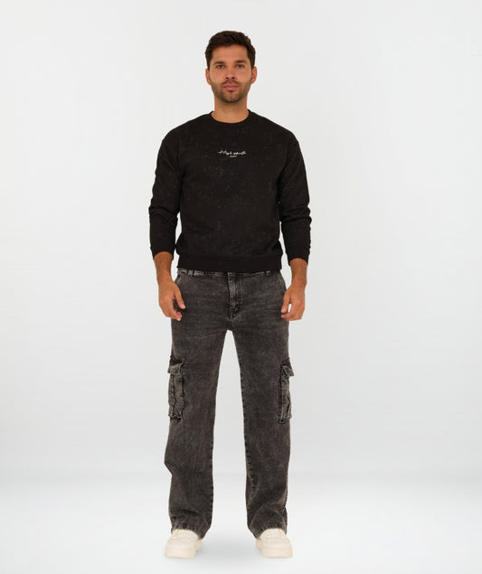 PANTALON BOTA RECTA CARGO LICRADO HORS