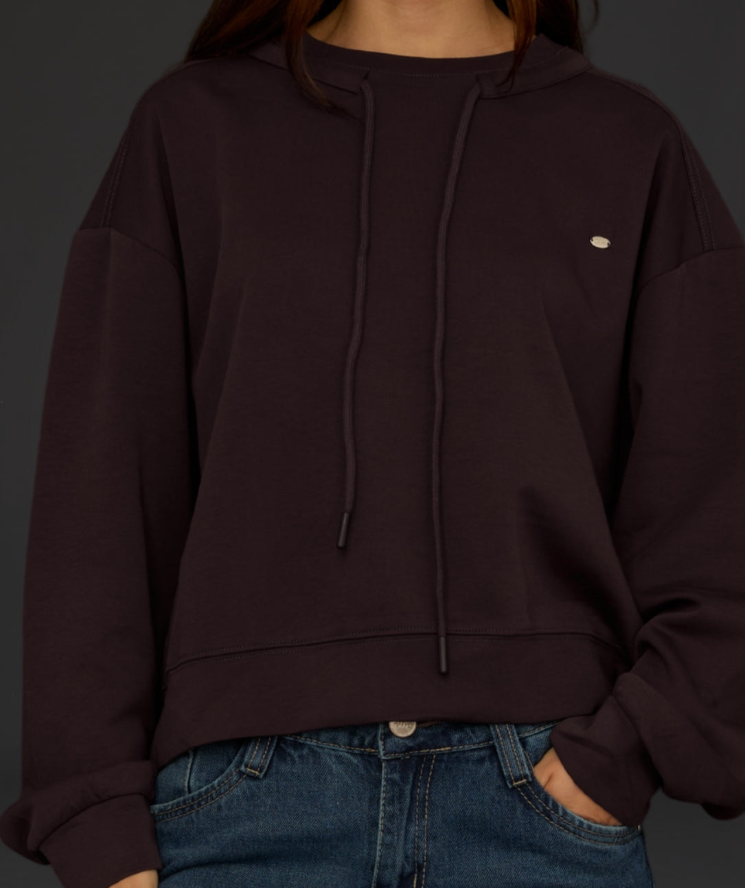HOODIE LENA MORADO