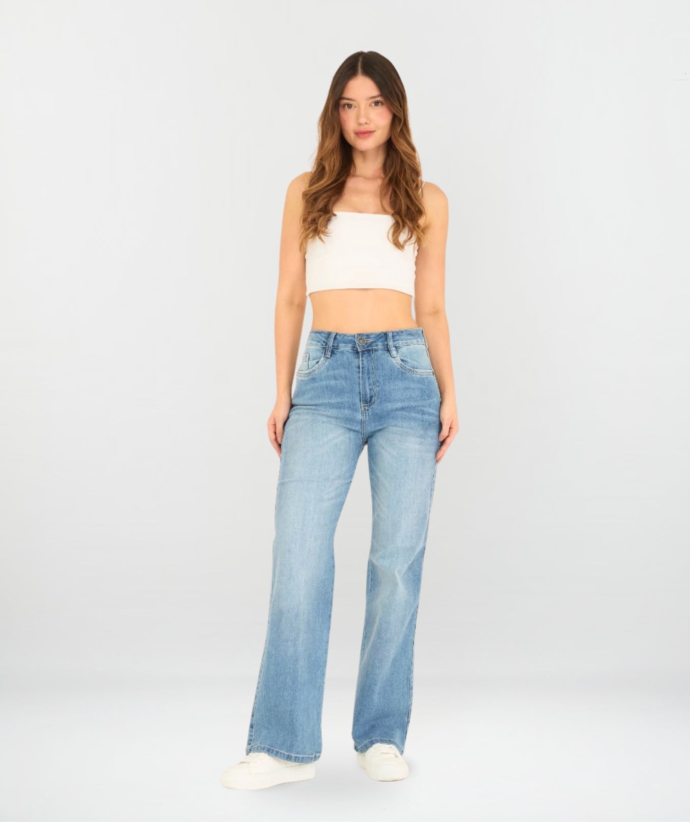 JEAN WIDE LEG LICRADO DAMA ARUNA