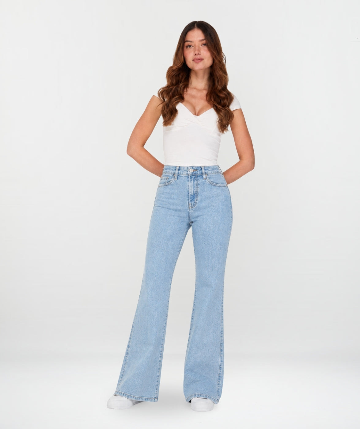 Jean Mom Flare Rochis
