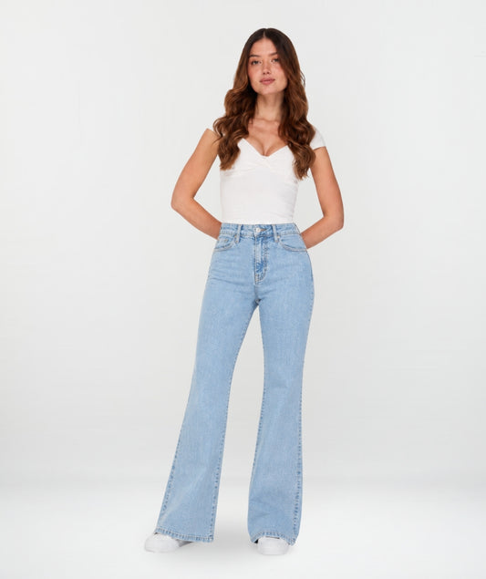 Jean Mom Flare Rochis