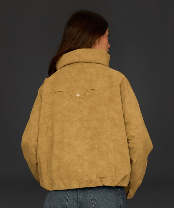 CHAQUETA GAMUZA KORAL CAFE
