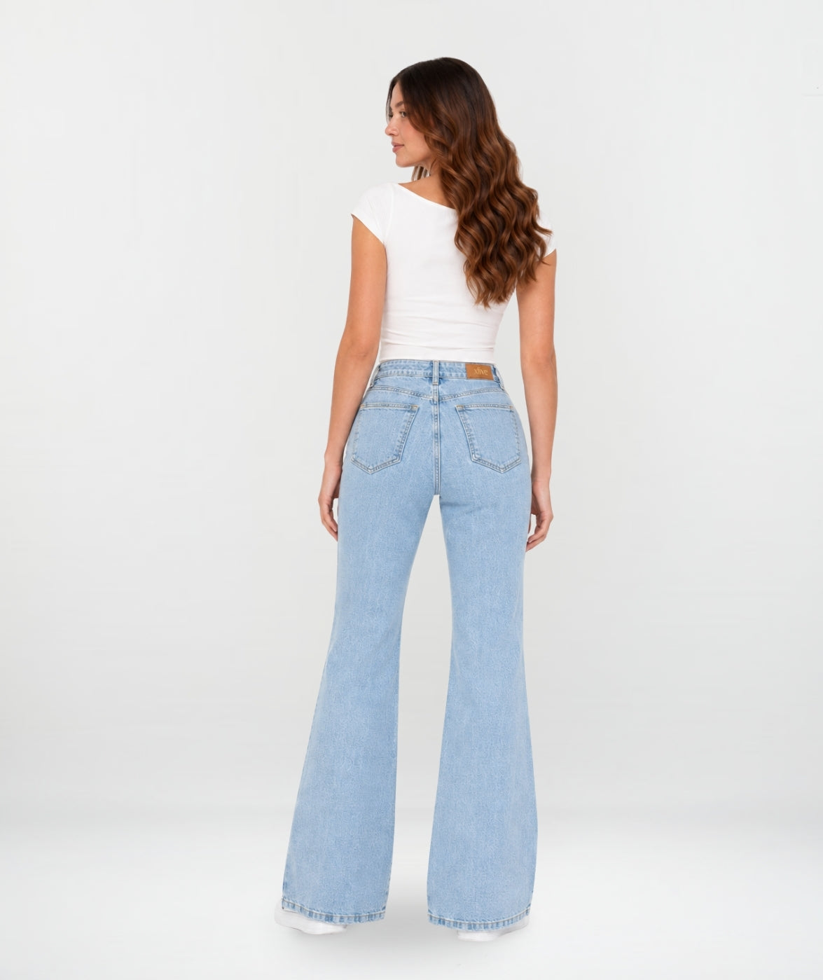 Jean Mom Flare Rochis
