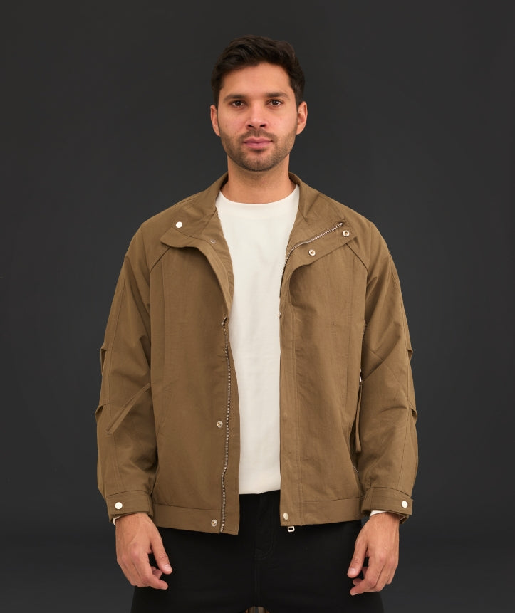 CHAQUETA GABARDINA MALTA VERDE
