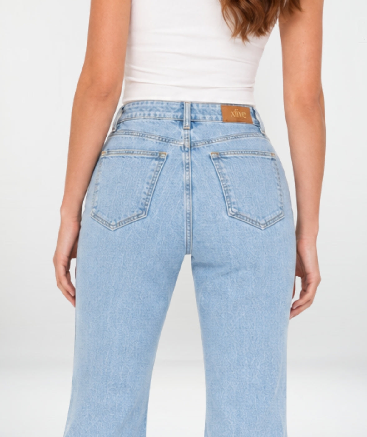 Jean Mom Flare Rochis
