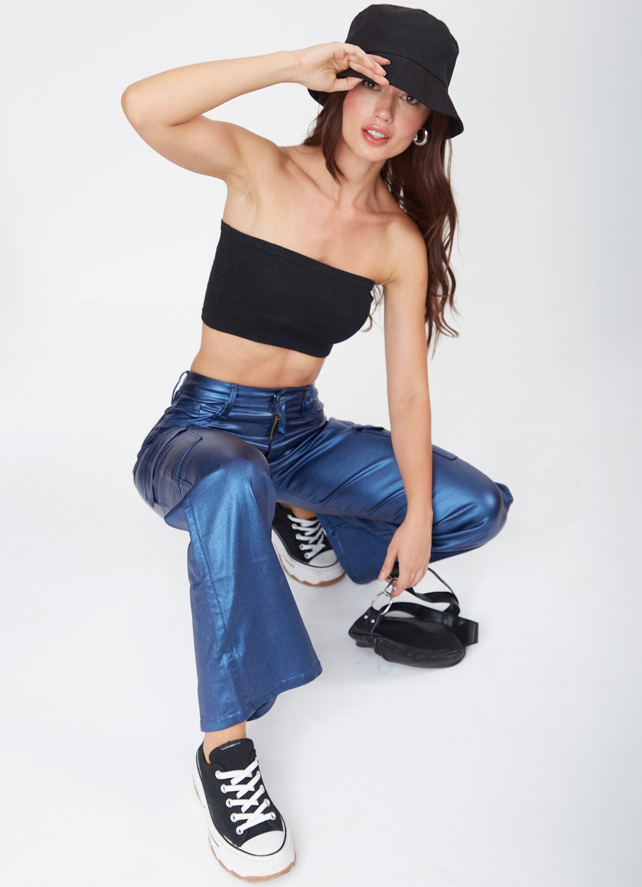 MOM FLARE PAM AZUL
