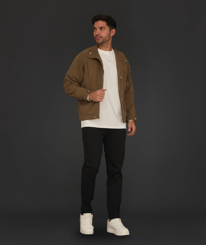 CHAQUETA GABARDINA MALTA VERDE