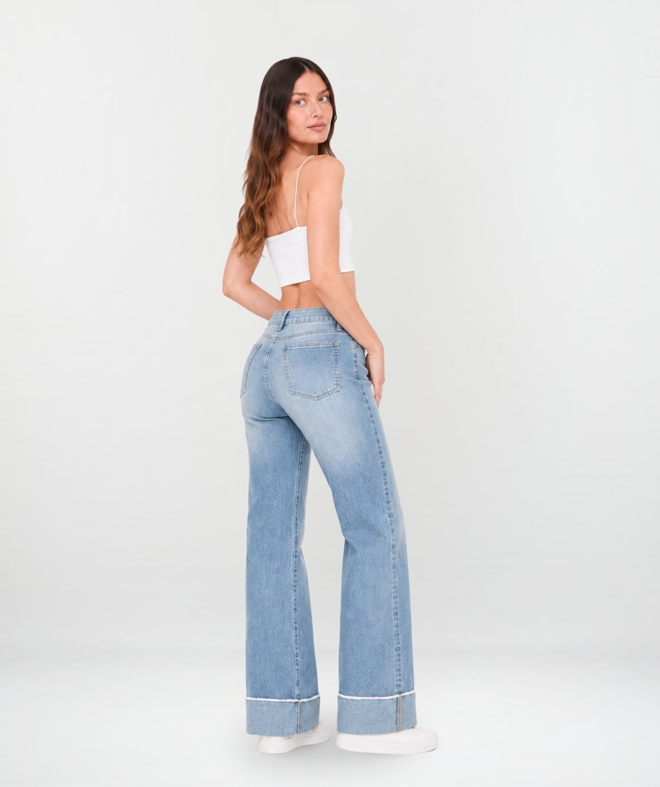 JEAN WIDE LEG LICRADO DAMA URANY