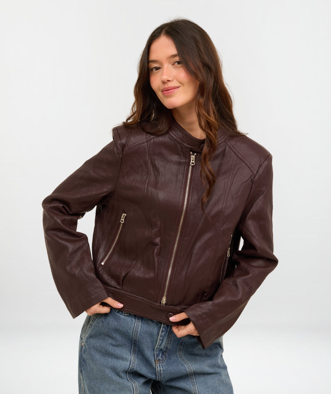 CHAQUETA CUERINA FELI