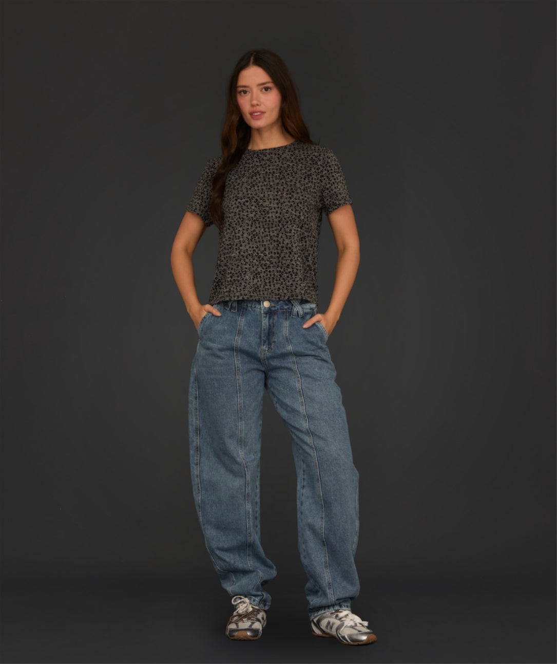 BLUSA LIZA GRIS