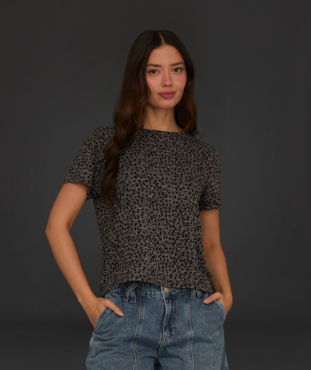 BLUSA LIZA GRIS