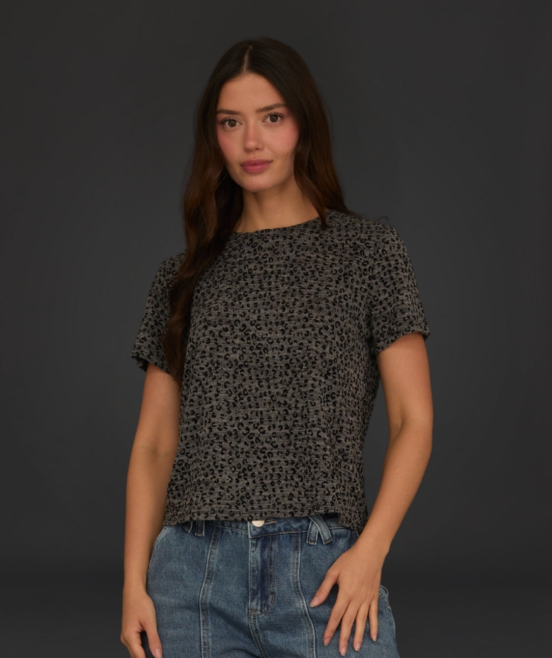BLUSA LIZA GRIS