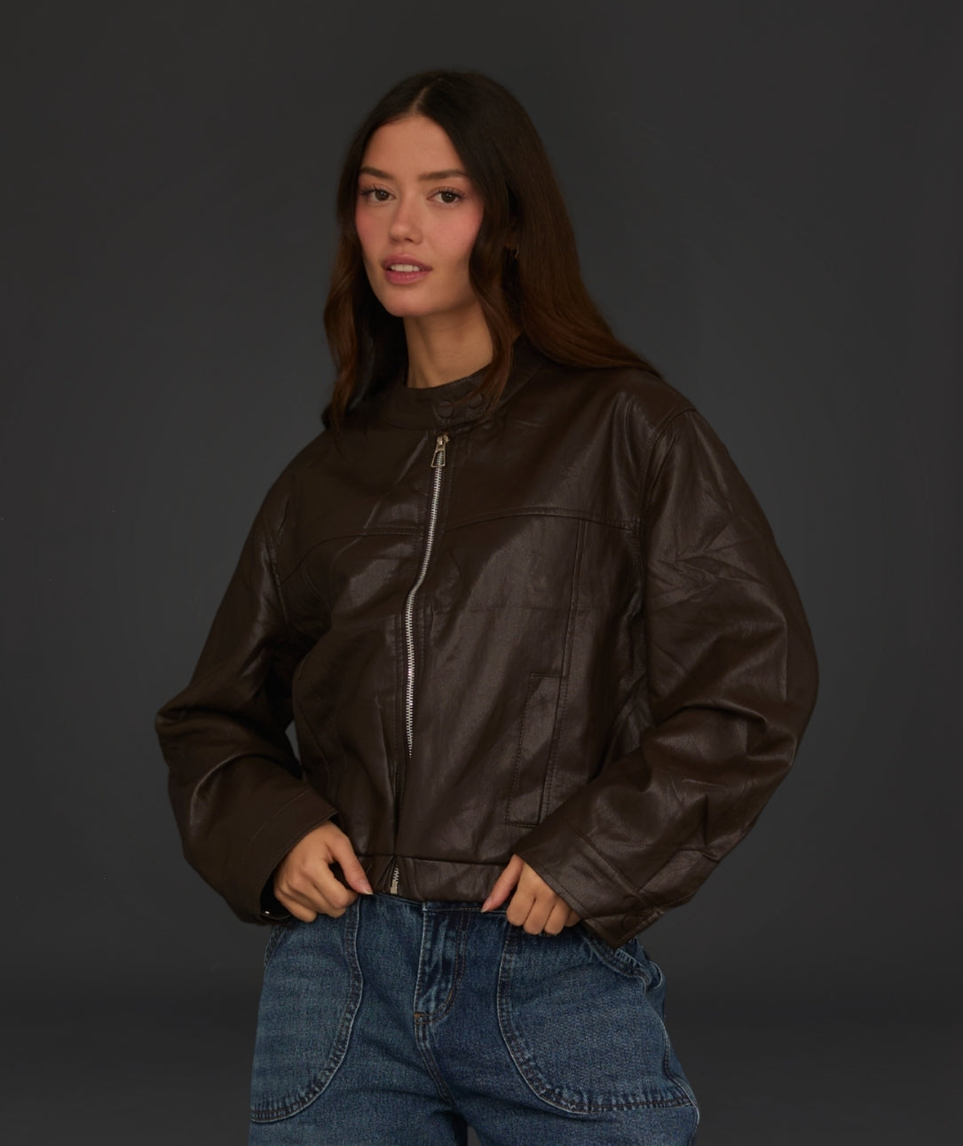CHAQUETA CUERINA IMEL
