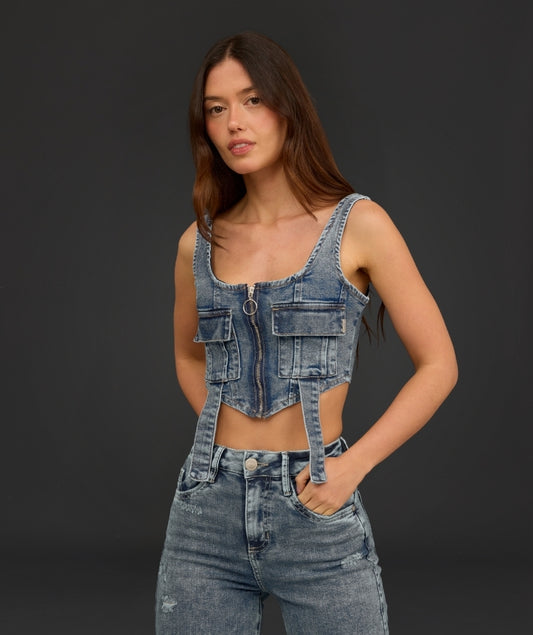 CROP TOP CARGO VICTORIA