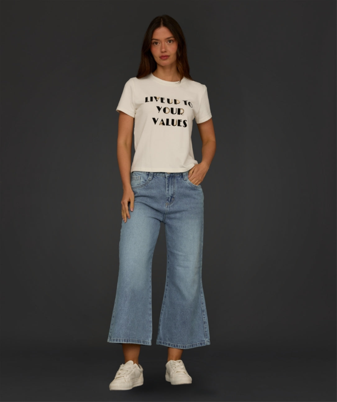 CAMISETA MARY BLANCO