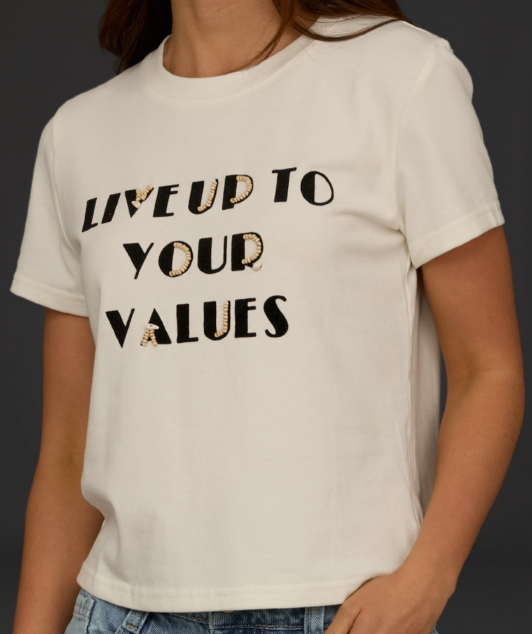 CAMISETA MARY BLANCO