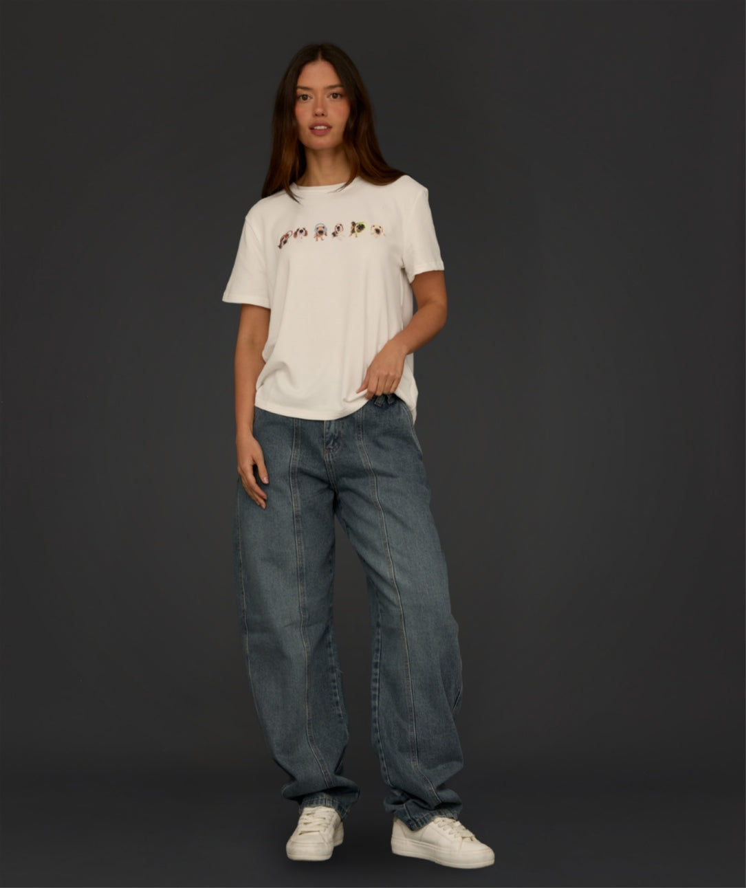 CAMISETA KESS BLANCO