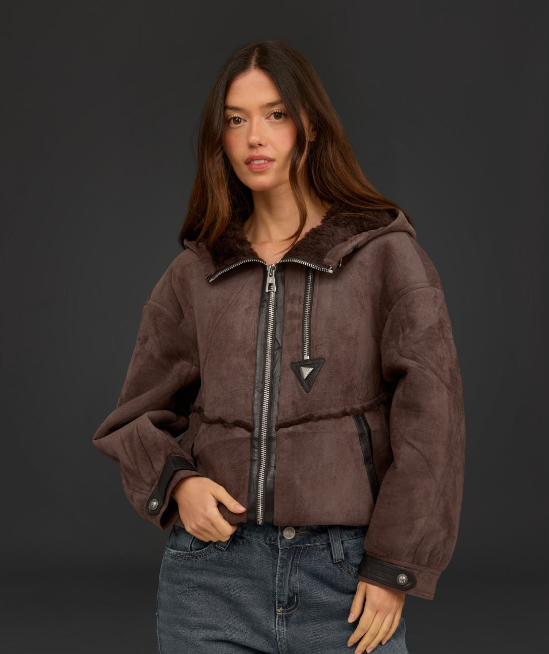 CHAQUETA GAMUZA VELIN