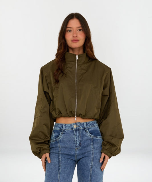 CHAQUETA DAMA ANTIFLUIDO VERDE