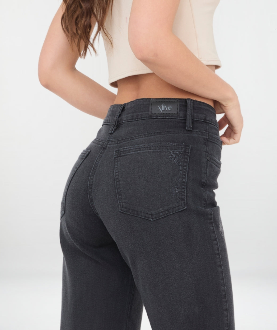 Jean Mom Flare Bombay