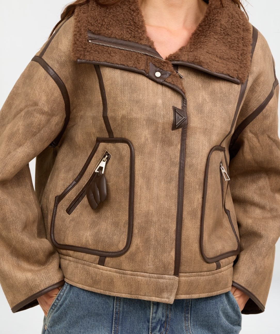 CHAQUETA GAMUZA TERE