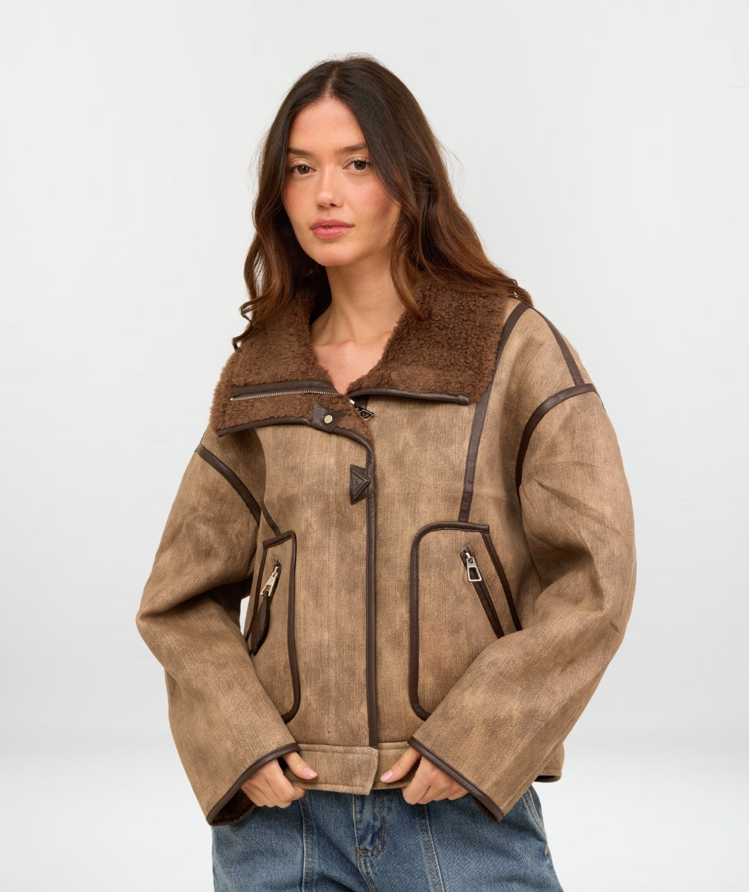 CHAQUETA GAMUZA TERE