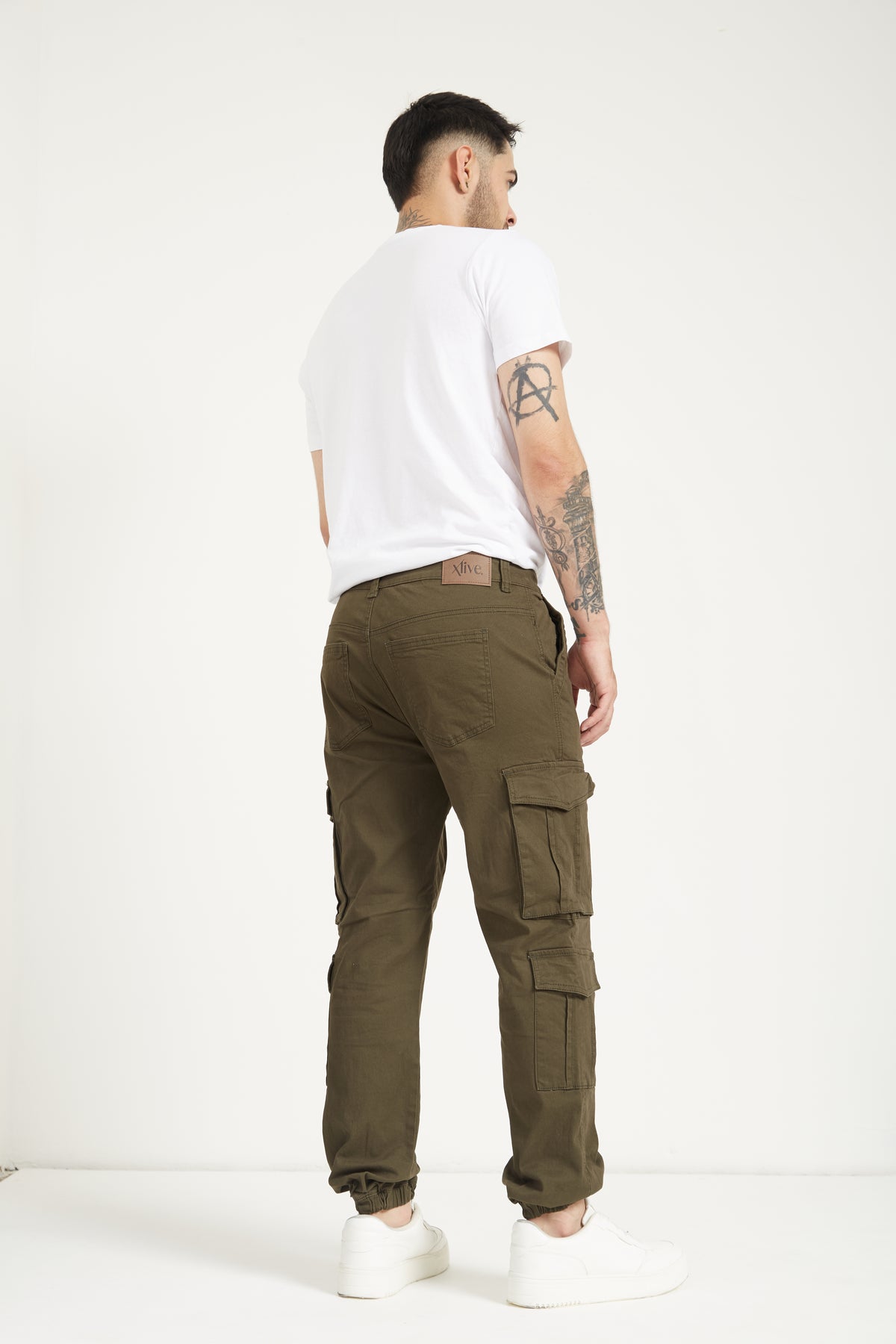 PANTALON HOMBRE MAXI CHARLI CARGO ELASTICO BOTA LICRADO DRIL