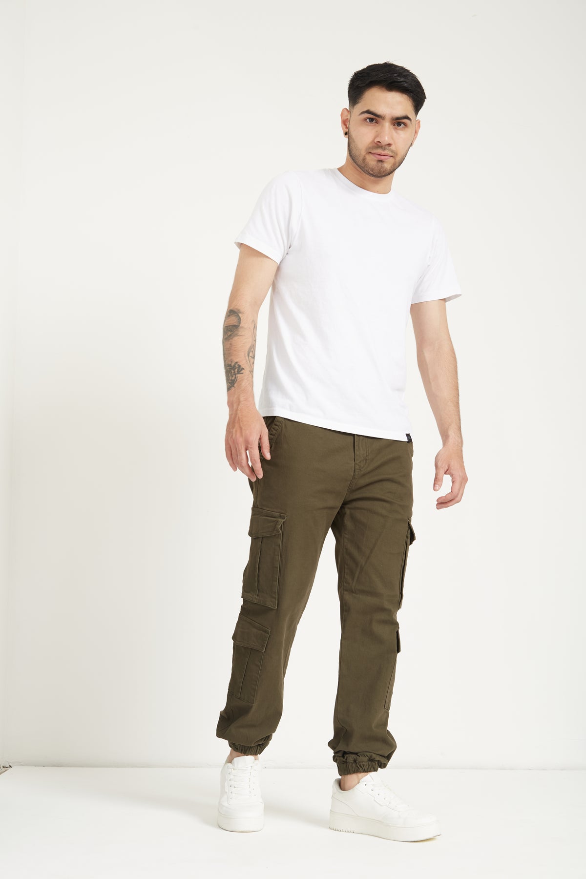 PANTALON HOMBRE MAXI CHARLI CARGO ELASTICO BOTA LICRADO DRIL