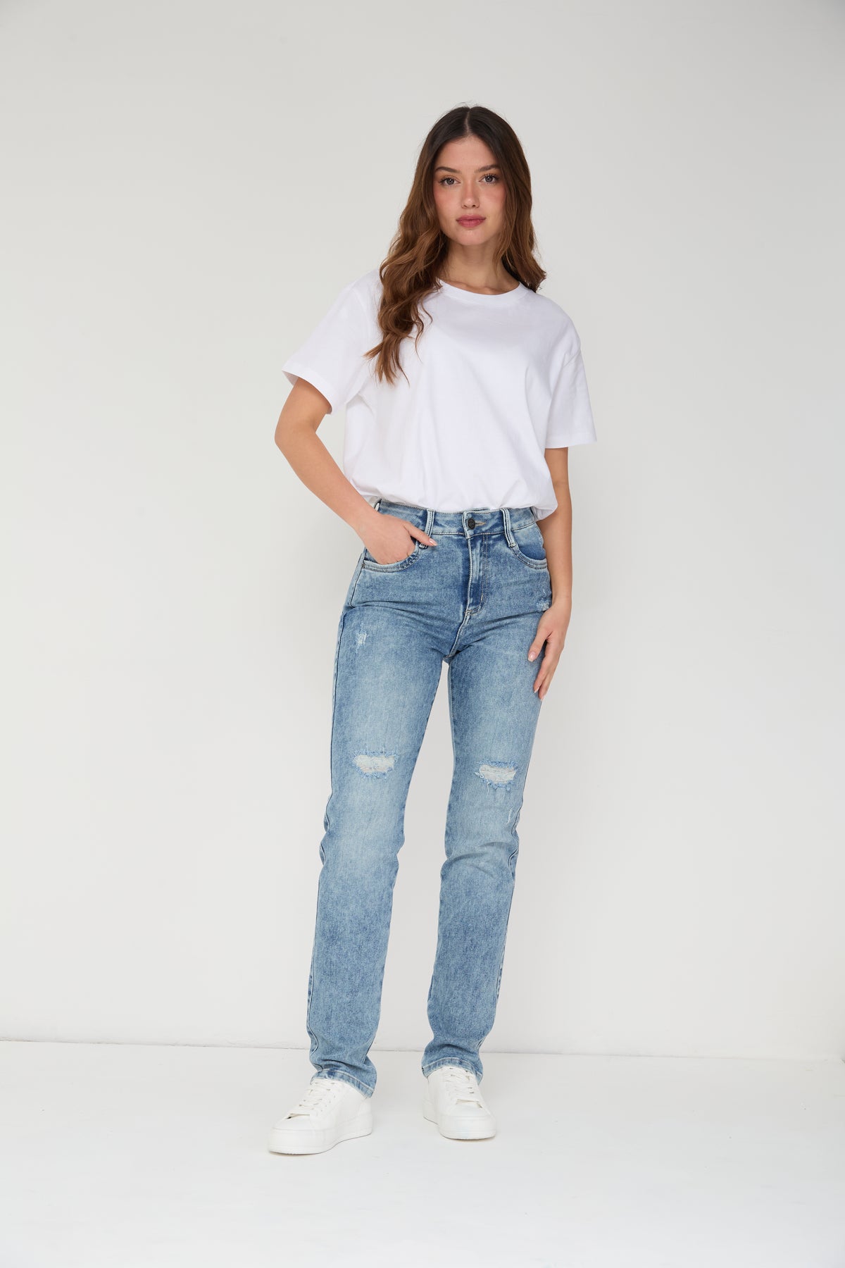 JEAN MOM SLIM GORYS DAMA
