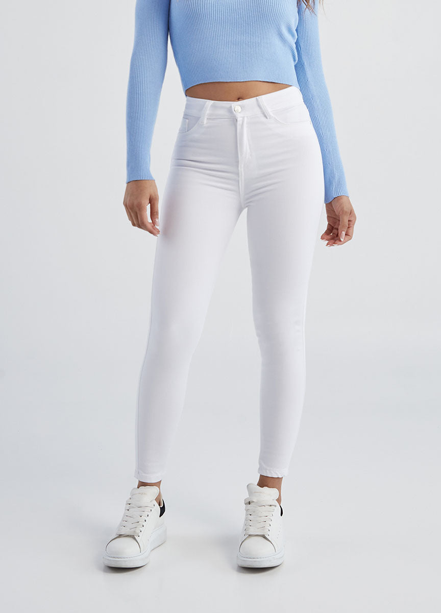 SKINNY MAYER BLANCO