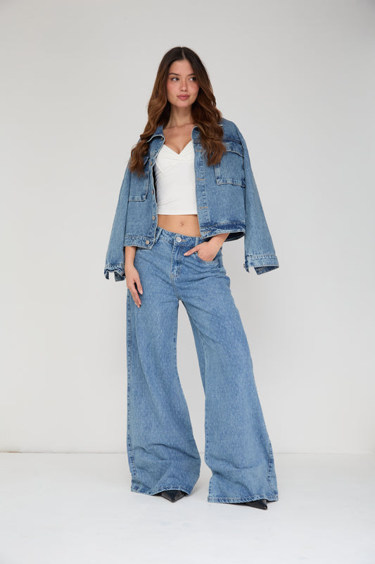 CHAQUETA PERLA CORTA DAMA RIGIDA