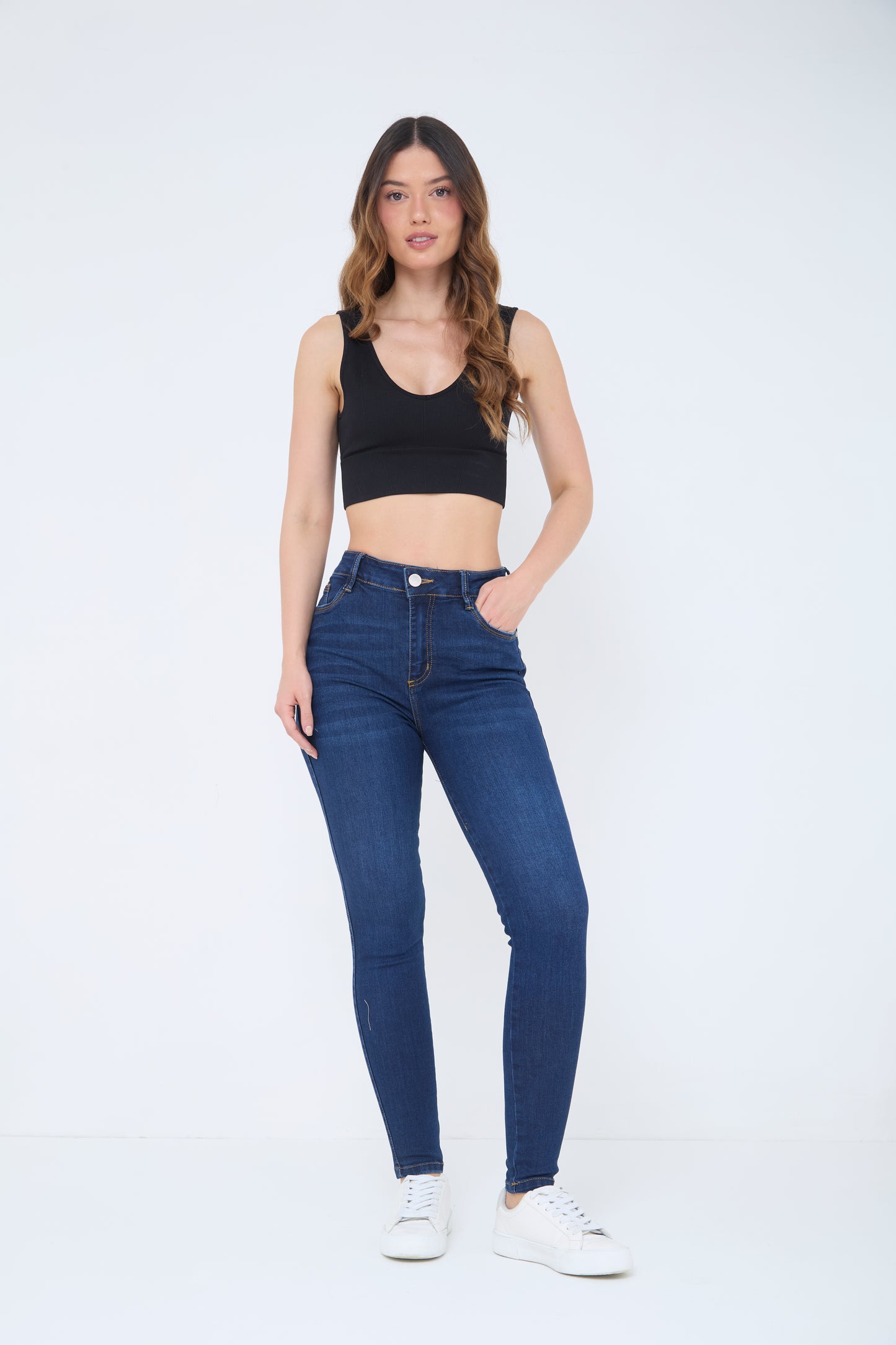 SKINNY TIRO ALTO PLIO