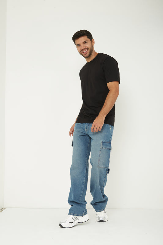 HOMBRE BOTA BLOW RECTA CARGO 2 BOL RIGIDO #1