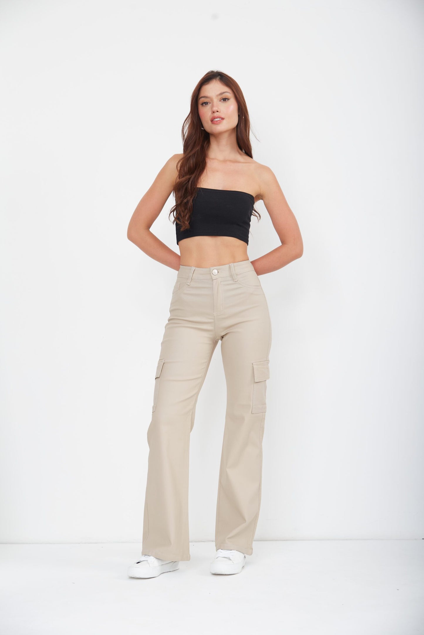 MOM FLARE DANDY BEIGE