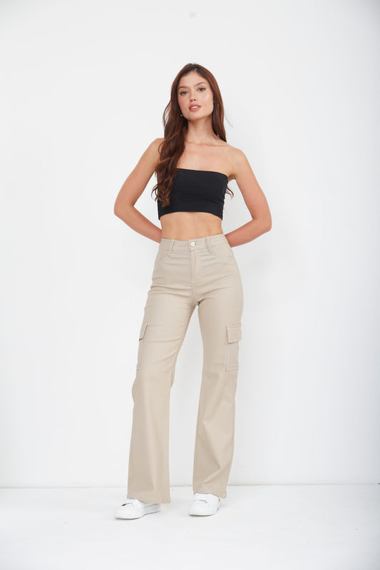 MOM FLARE DANDY BEIGE