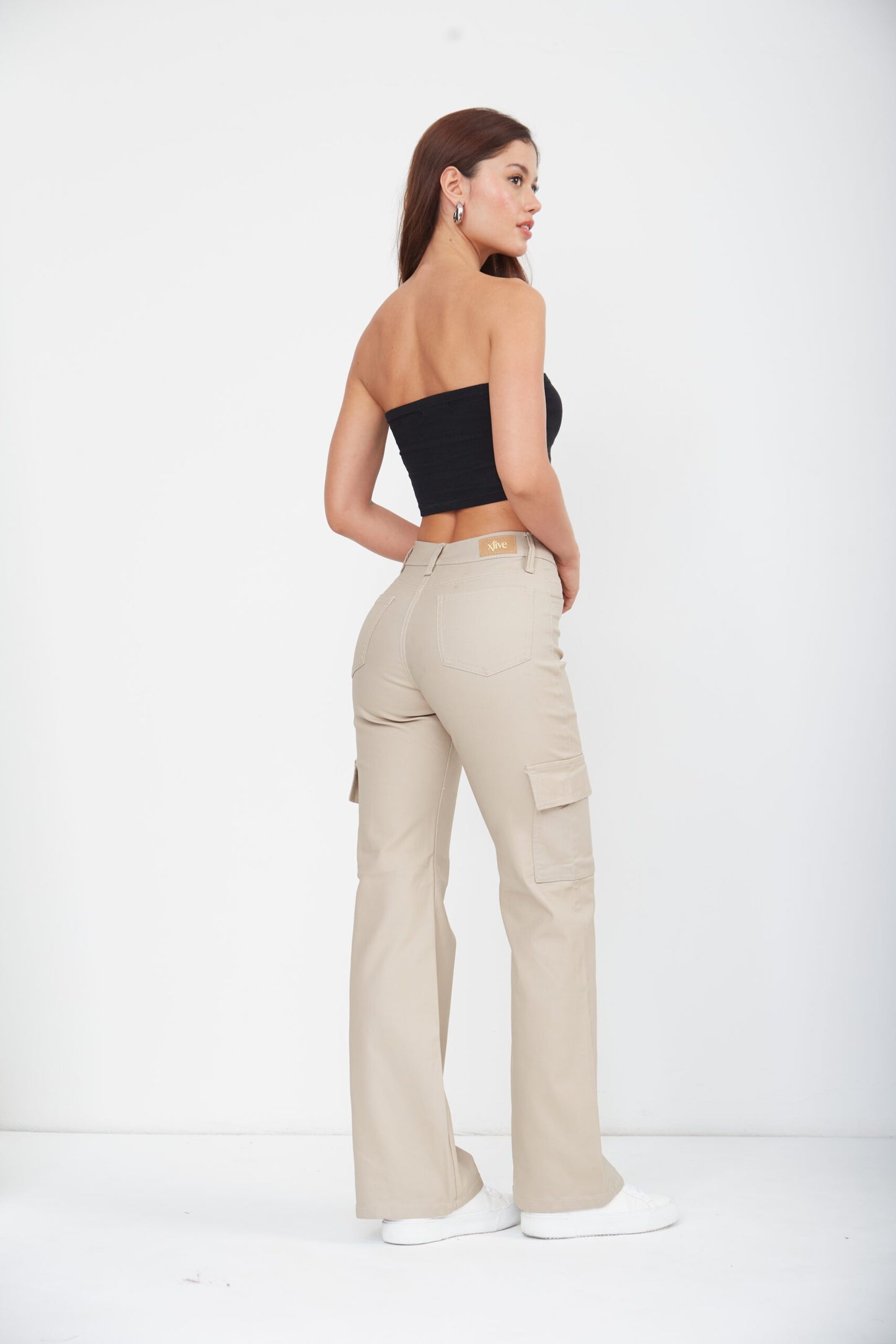 MOM FLARE DANDY BEIGE