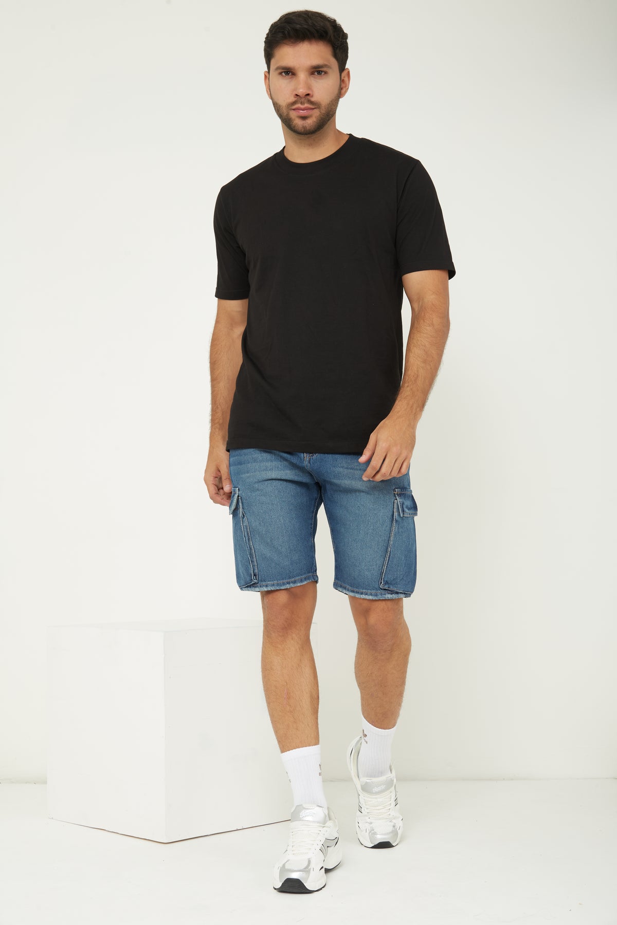 BERMUDA SNOP HOMBRE CARGO RIGIDO