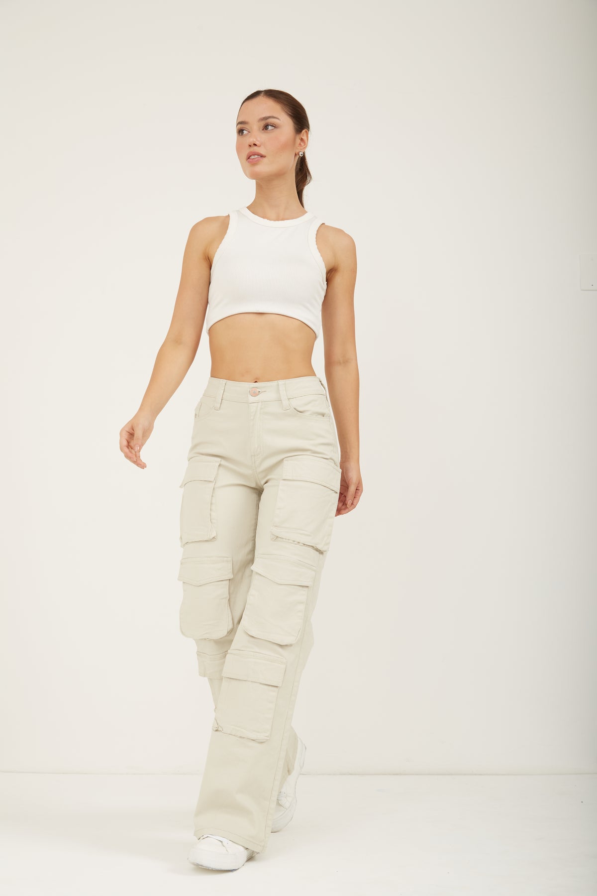MOM FLARE LIRU MAXI CARGO LICRADO DRIL