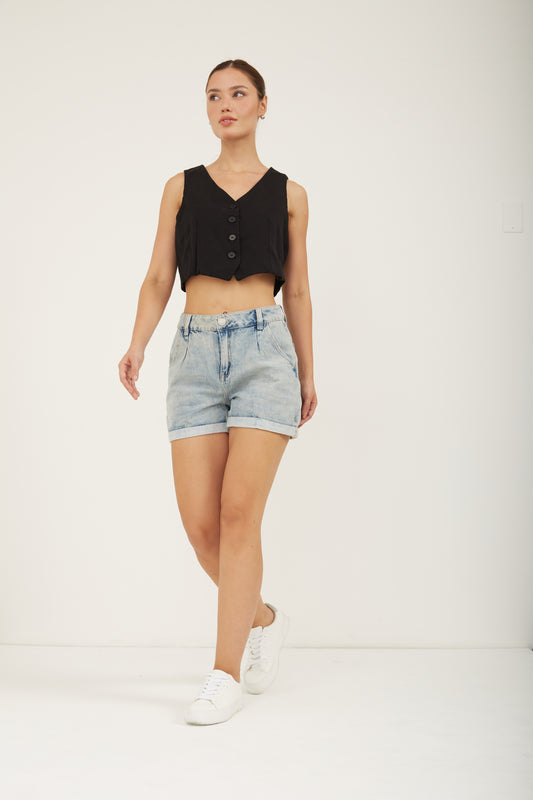 SHORT DAMA RIGIDO