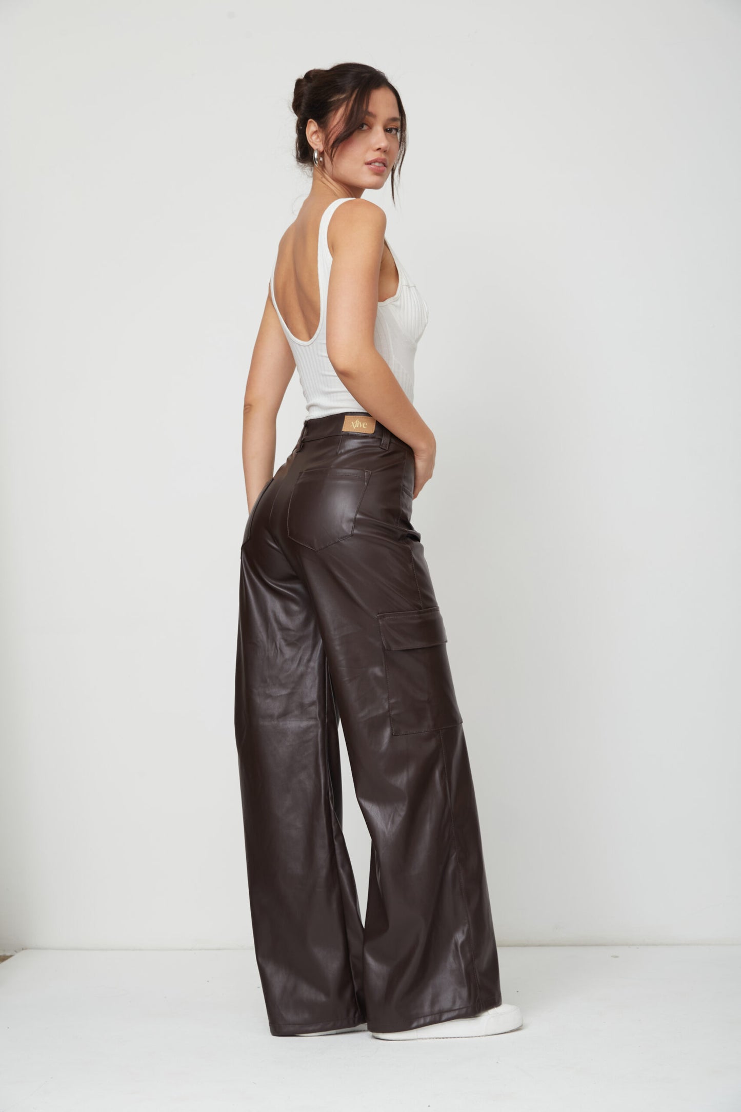 WIDE LEG TANA CAFÉ