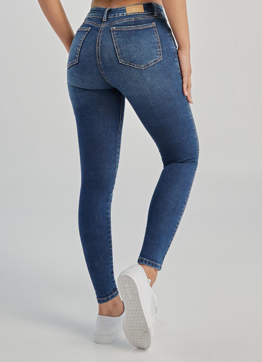 Jeans Skinny Tiro Medio Ref. BURGO - Imagen 3